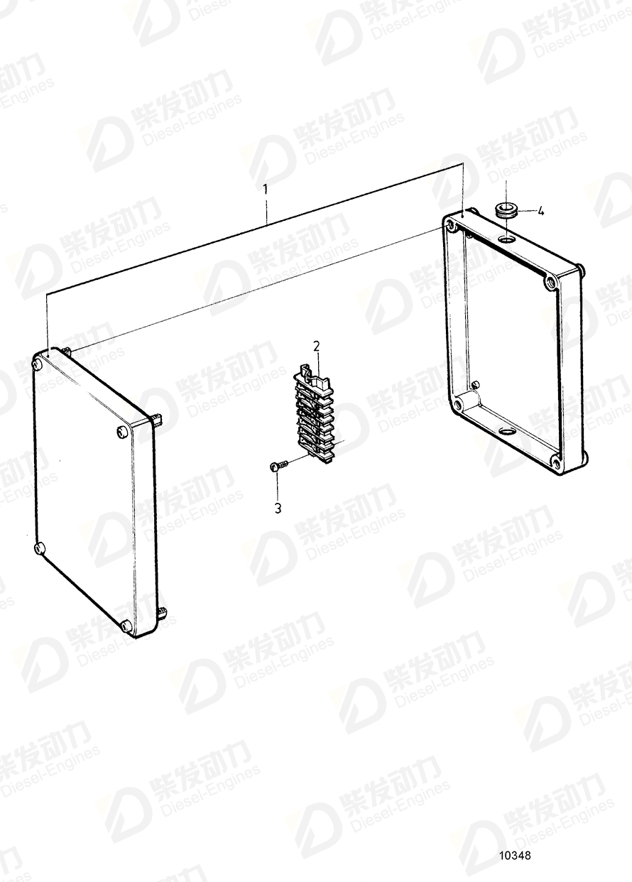 volvo penta Electrical distribut 876264 Drawing volvo penta Electrical distribut 876264 Drawing